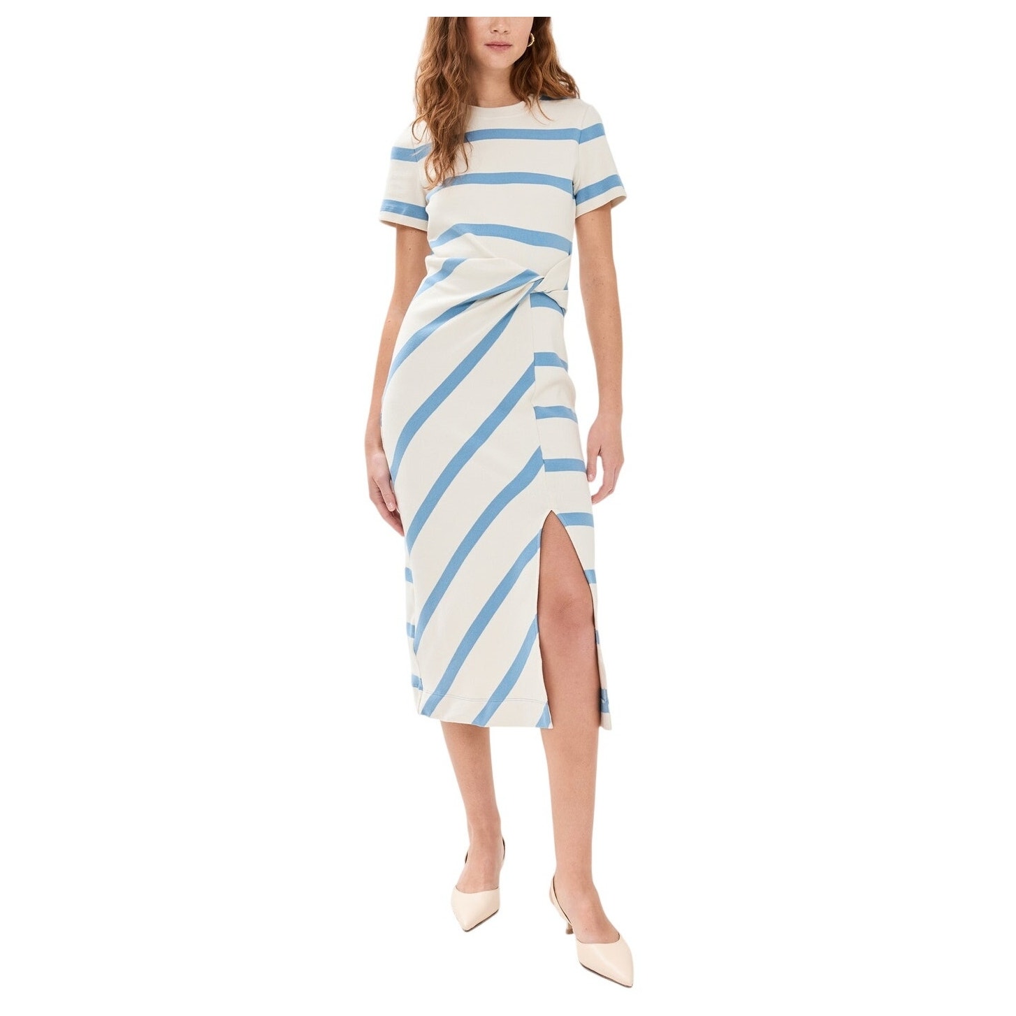 Tanya Taylor Striped Multicolor Cody Dress Size Xs